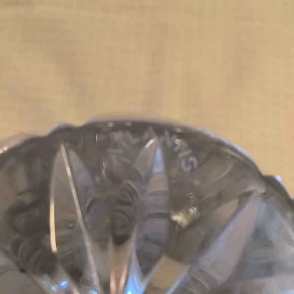 Atlantis tall Crystal Vase - Picture 5 of 5